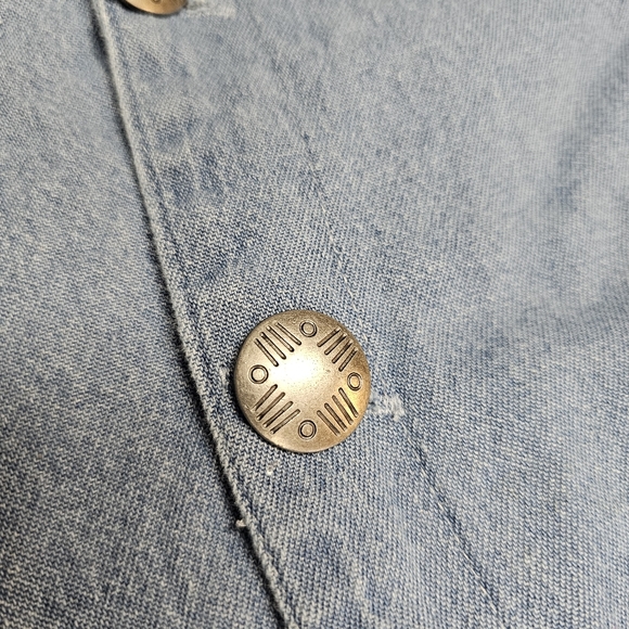 Mens western shirt in Denim XXL - Picture 3 of 5